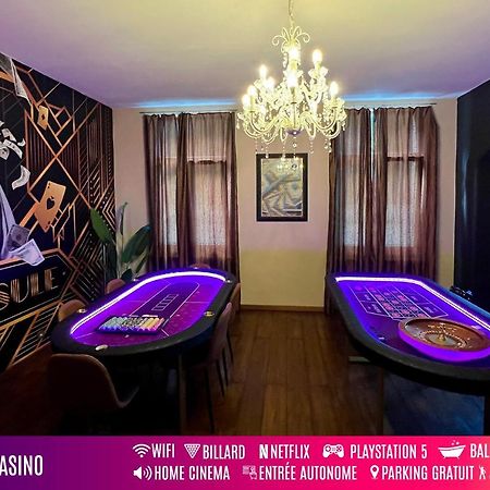 Capsule Casino - Jacuzzi - Billard - Netflix - Console & Jeux Apartment Mons Exterior foto